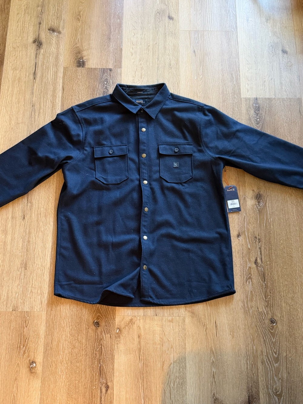 Roark Dark Navy Flannel